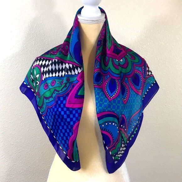 Vintage  Multicolor scarf main image 7